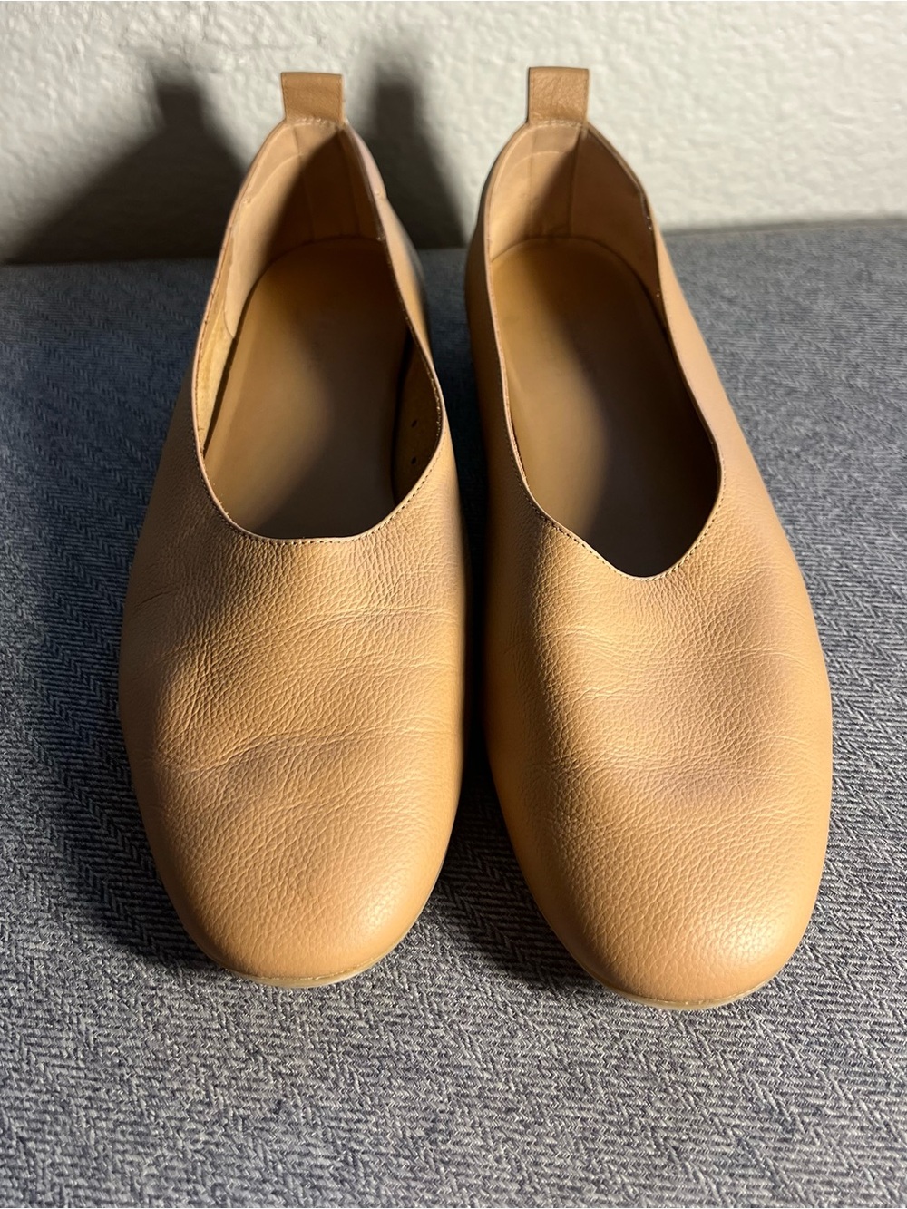 Everlane The Day Glove Flats – Brown Leather – Women’s Size 10